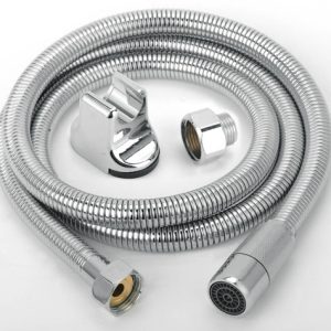 شلنگ توالت بافت زیر-کروم بهدیس