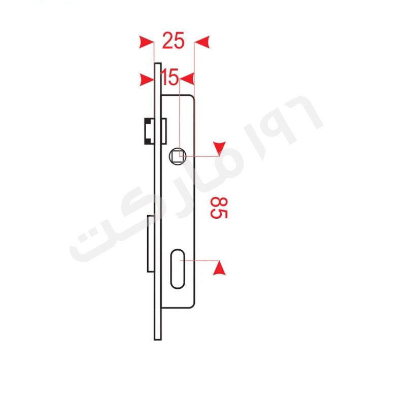 قفل سوییچی 2.5 دلتا