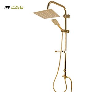 علم دوش دوکاره طلایی | سردوش فلت